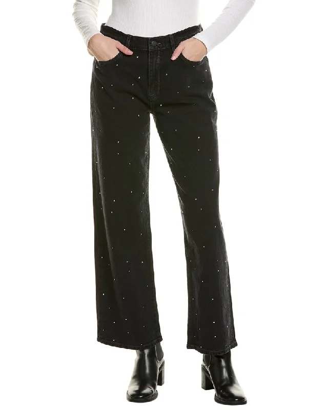 Triarchy Ms. Miley Stardust Loved Black Baggy Jean