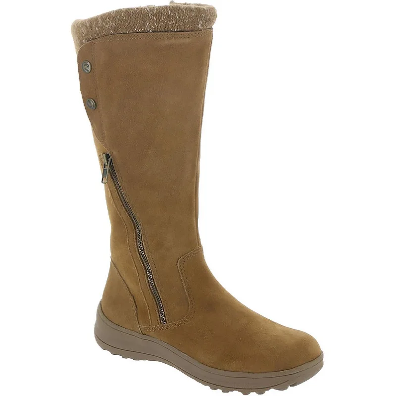 Baretraps Womens Adelle Suede Tall Mid-Calf Boots