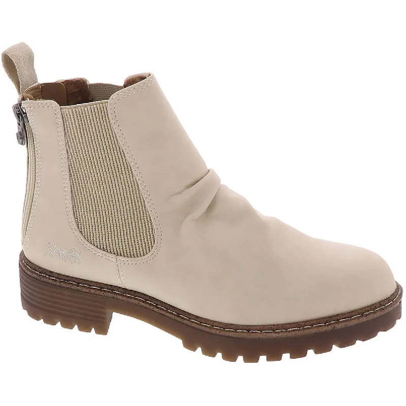 Blowfish Womens Malibu Redsen-2 Ankle Pull On Chelsea Boots