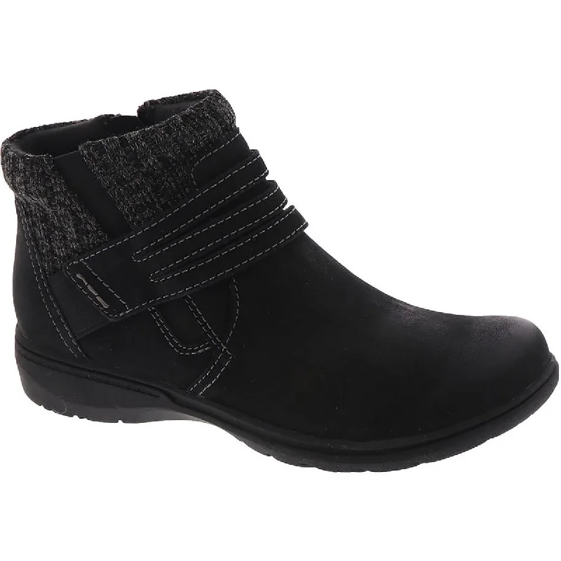 Clarks Womens Caleigh Lane Knit Cozy Booties