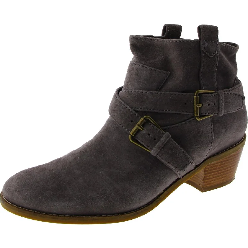 Cole Haan Womens Jensynn Suede Dressy Ankle Boots