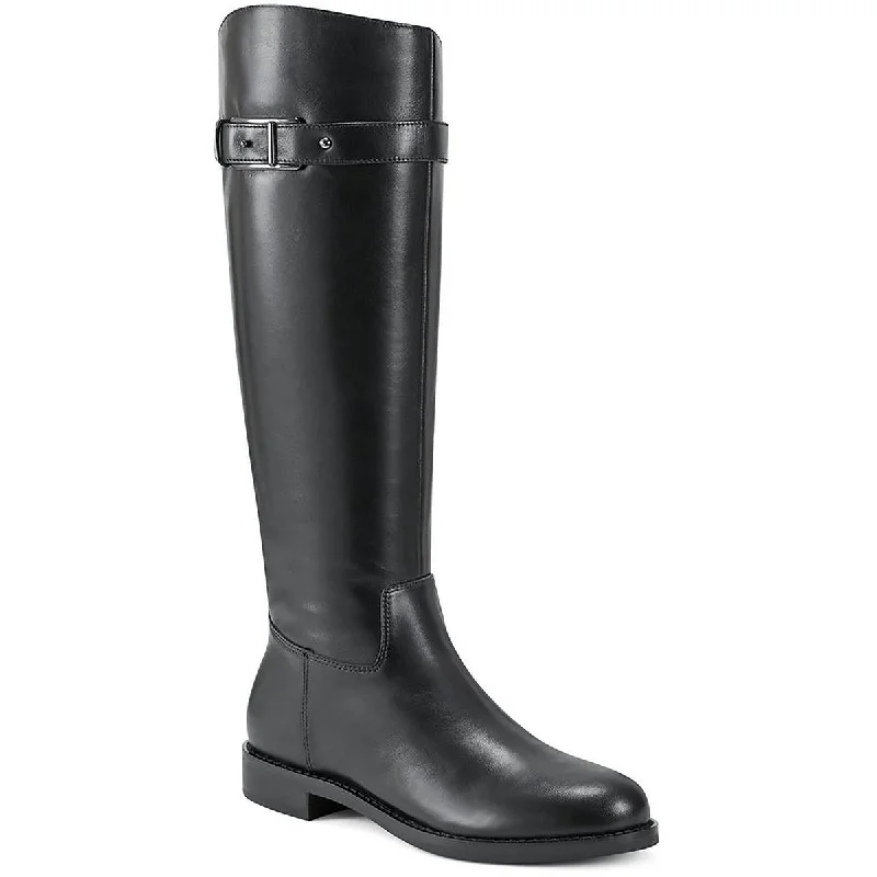 Easy Spirit Womens Aubrey Leather Tall Knee-High Boots