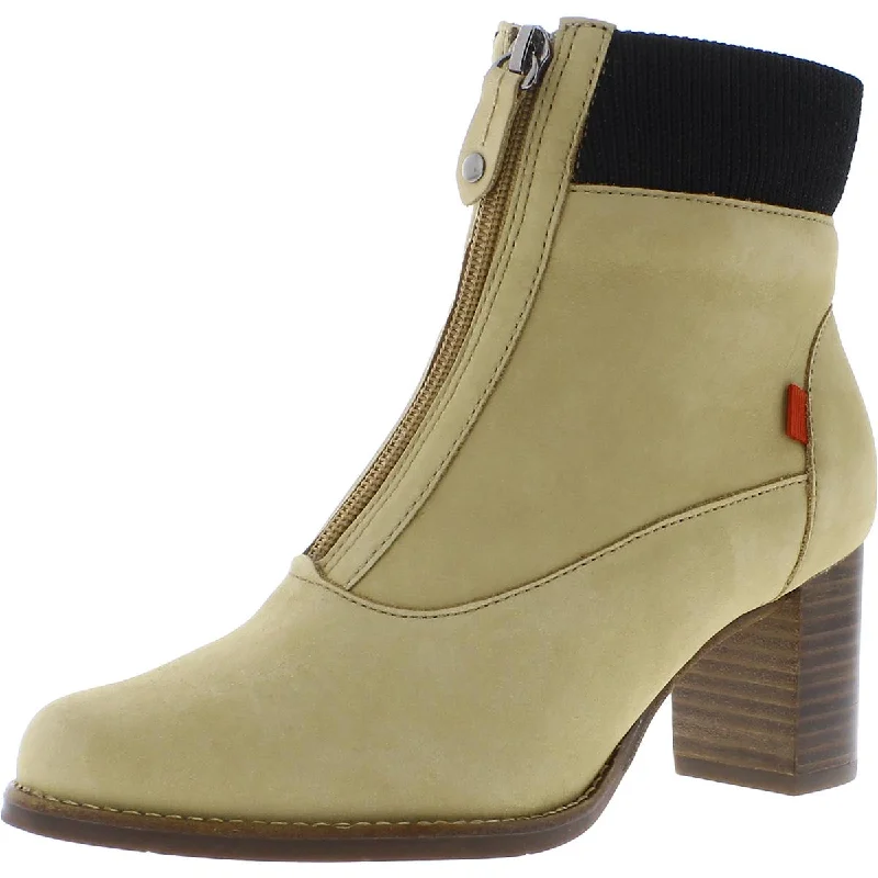 Marc Joseph Womens University PL Leather Booties Ankle Boots