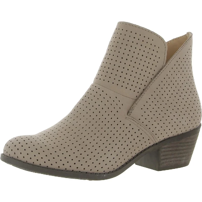 Me Too Womens Zinnia 8 Nubuck Comfort Ankle Boots