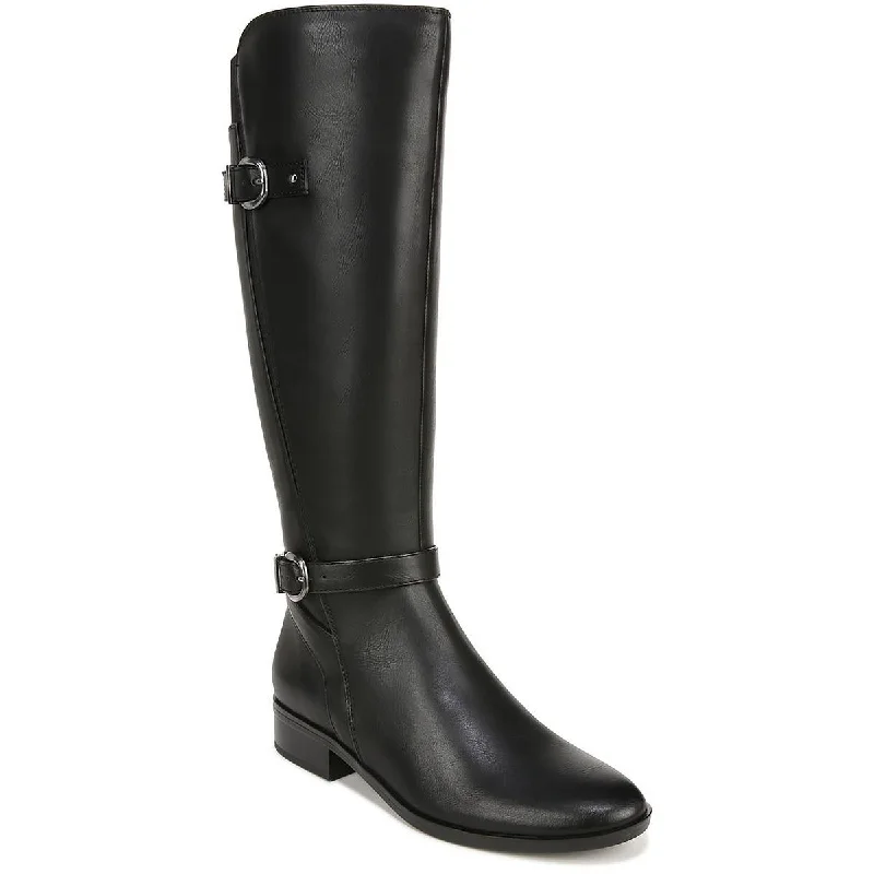 Naturalizer Womens Sahara Faux Leather Knee-High Boots