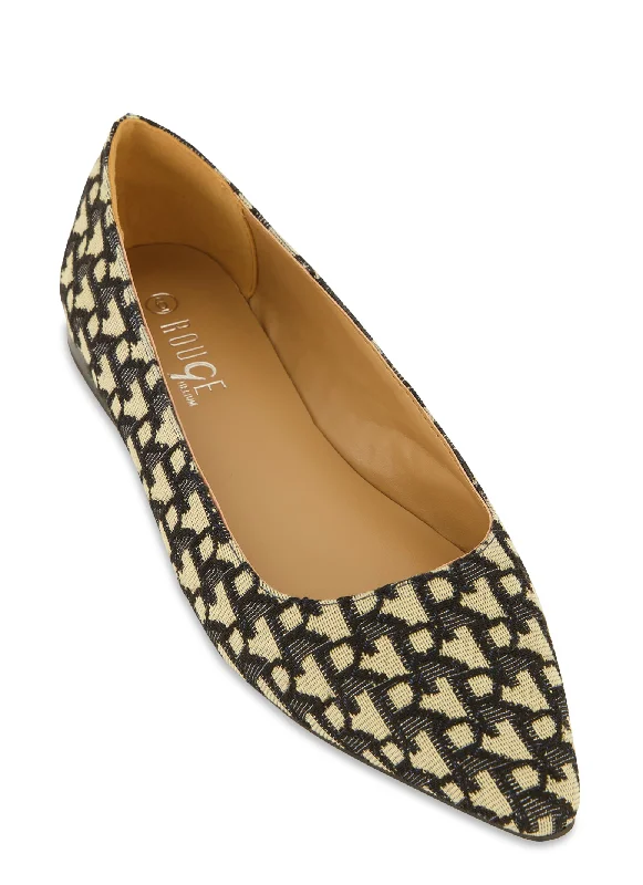 Pointed Toe Ballet Flats