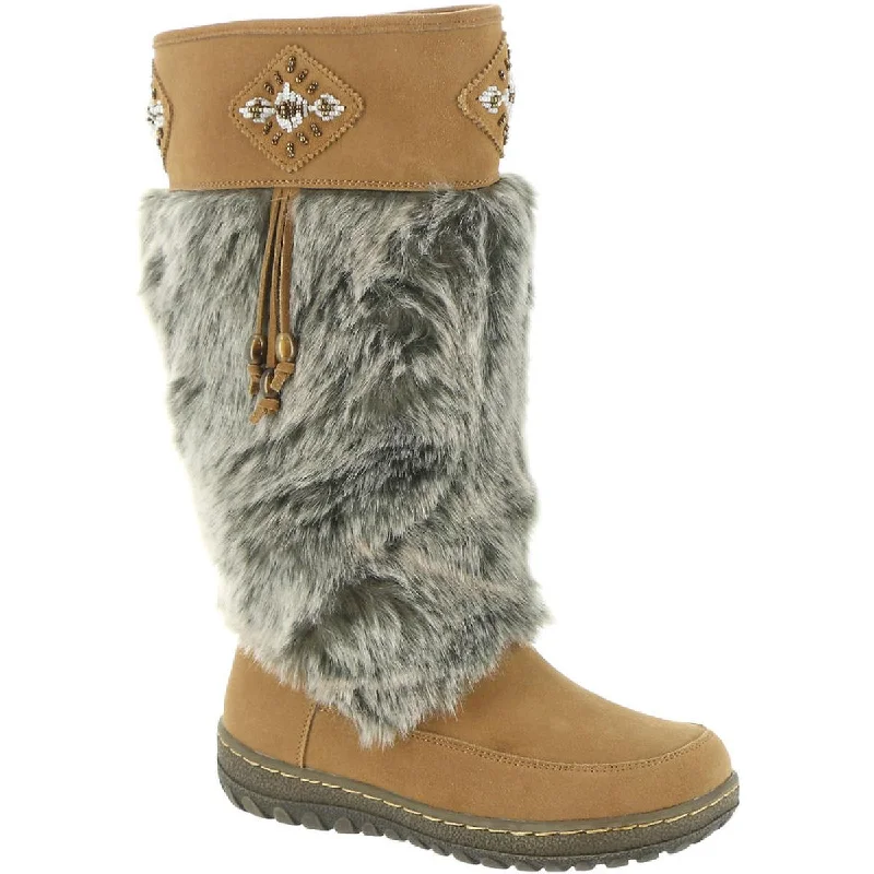 Wanderlust Womens Nika Suede Cold Weather Winter Boots